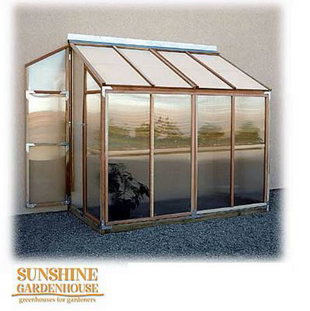 4SeasonGreenhouse. Sunshine Lean to Gardenhouse